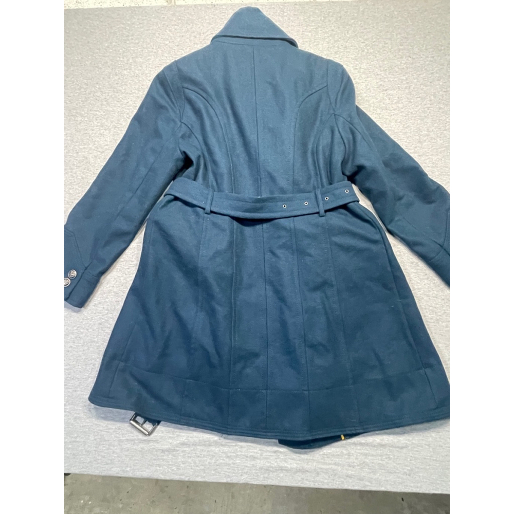Women's Worthington Wool military styleCoat, XL, Blue - Picture 7 of 7